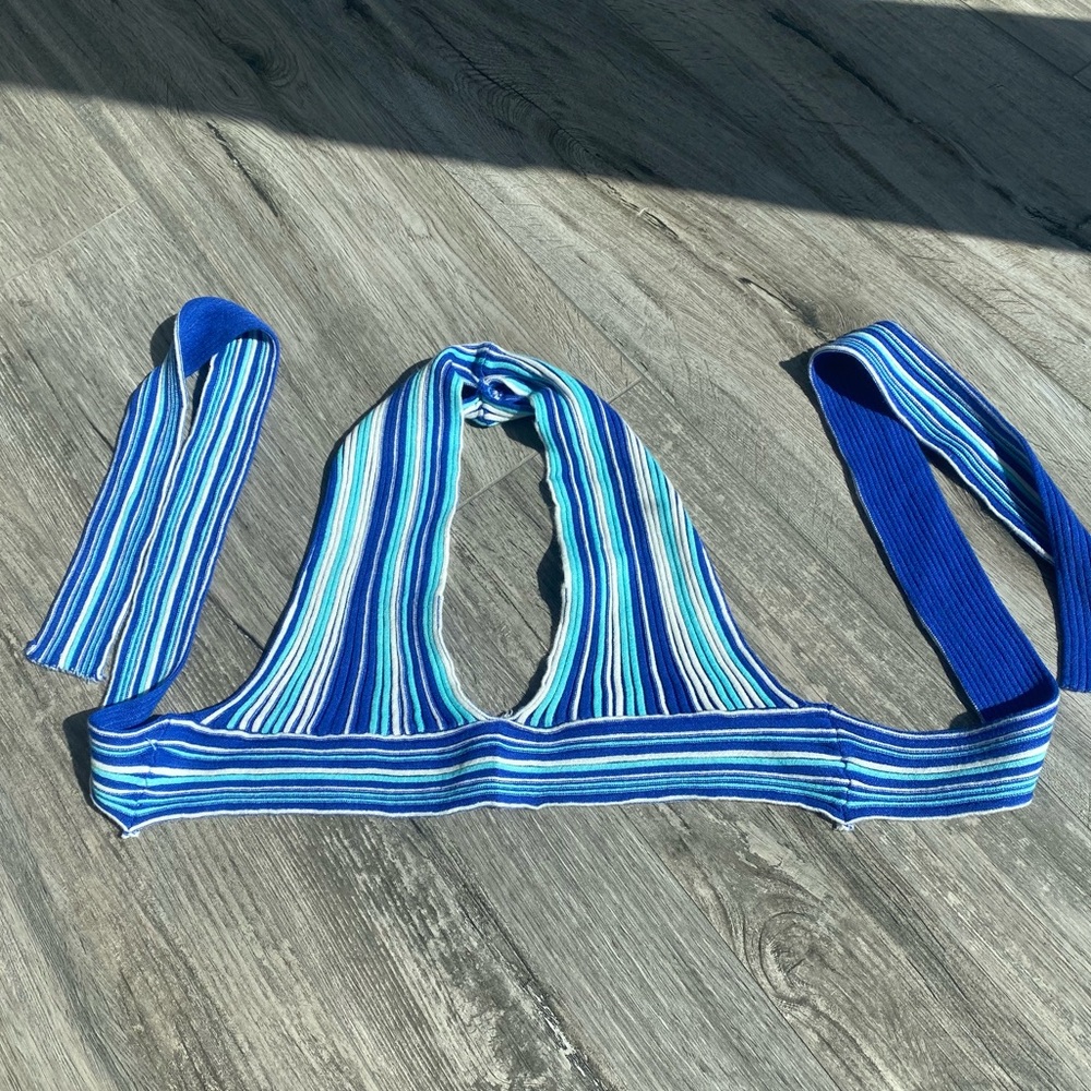 Striped Halter Top
